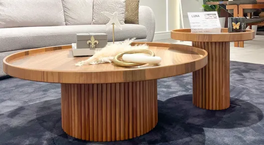 Product img 1, Natura Ahşap Ayaklı Orta Sehpa